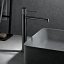 Grifo de lavabo alto monomando Line black gun metal de Imex